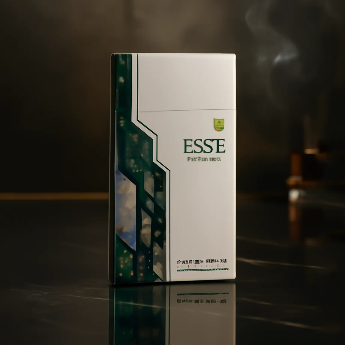 9A568DF1-3D6C-C880-7806-D11A96CDA882-1.webp ESSE Menthol (Mechanical Green) Super Slim-Classic menthol taste, 20 cigarettes per pack - Image 1